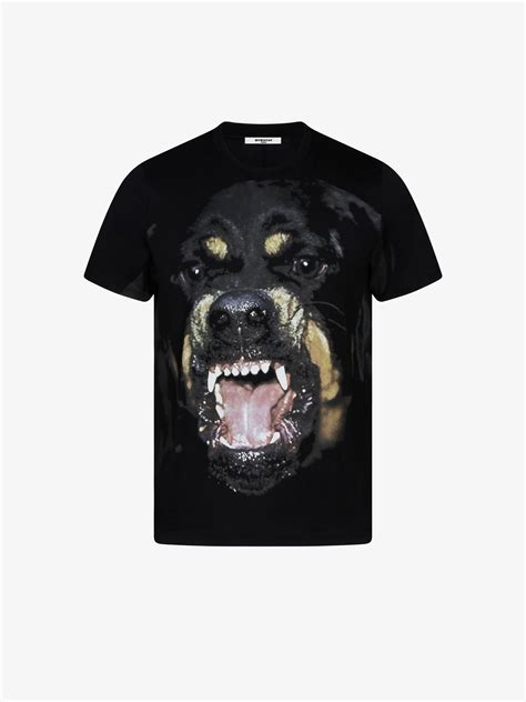 givenchy dog face t shirt|givenchy rottweiler t shirt.